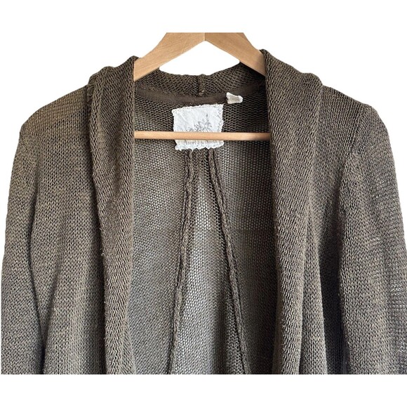 Anthropologie Scalloped Hem Open Front Cardigan Sz S Fairy Whimsygoth Boho - Picture 3 of 15